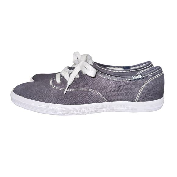 Keds Champion Originals Lace Up Sneakers Women's Size 9 Navy Blue Canvas NWOB - Picture 1 of 8